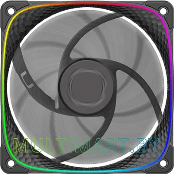 Набор вентиляторов Geometric Future Squama 2503 ARGB Triple Pack (черный) картинка 3